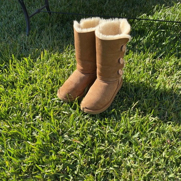 UGG🍂🍁Triplets Chestnut Sz 5 - Picture 7 of 13